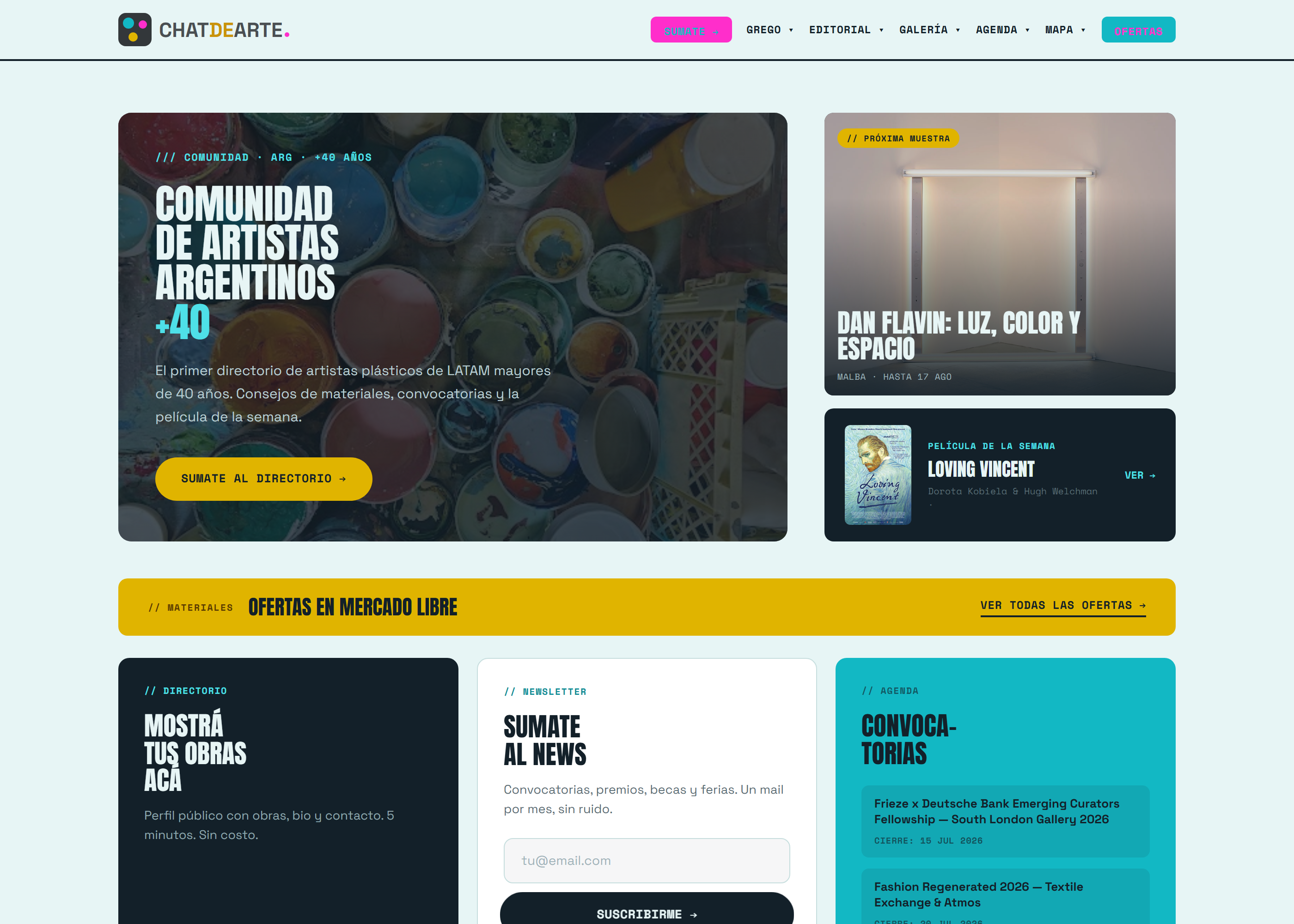 El newsletter de chatdearte.art