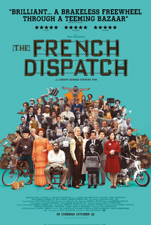 Afiche de The French Dispatch
